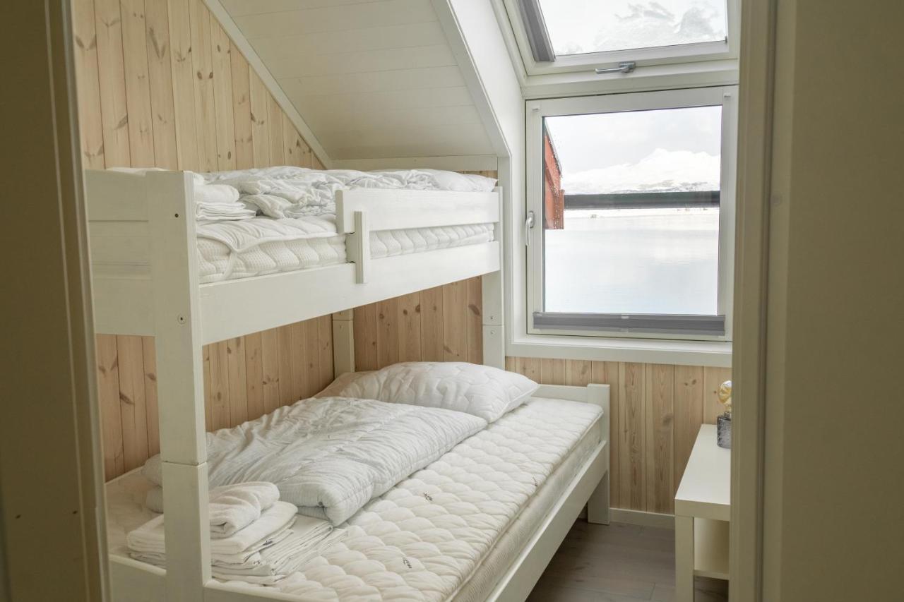 Brand New Nappstraumen Seaview Cabin Gravdal (Vestvagoy) Exterior foto