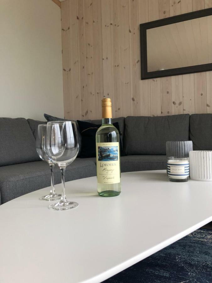 Brand New Nappstraumen Seaview Cabin Gravdal (Vestvagoy) Exterior foto
